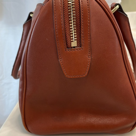 Coach Legacy Haley Leather Top Handle Satchel # 23574 in British Tan - Picture 10 of 17